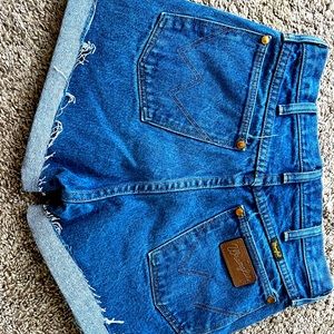 Vintage Wrangler Cut Offs